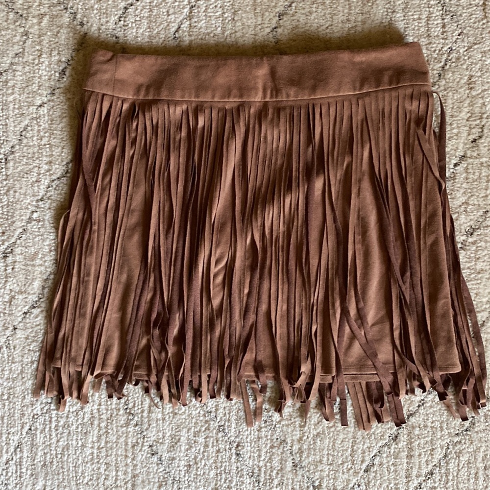 Fringe skirt